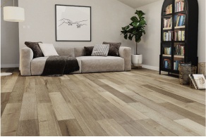 Pacific Bourbon Luxury Vinyl Flooring 7W X 48L - SPC Click - 12 mil, 23.9 sq ft per carton