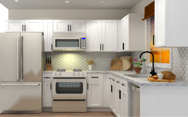 Aspen White Shaker Collection